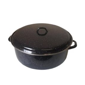 Zománcozott lábas fedővel 18 l 1313+39/40