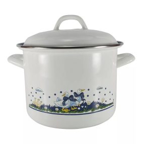 Zománcozott Fazék Fedővel  26 cm Libás 303/26