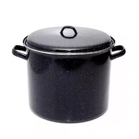 Zománcozott fazék fedővel  acp 30 l 1302+39/36