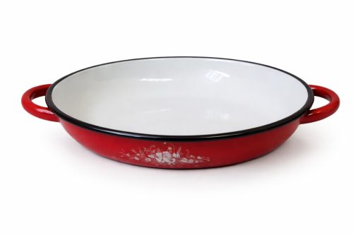Tojássütő 24 Cm – Retro Zománcozott – 42/24