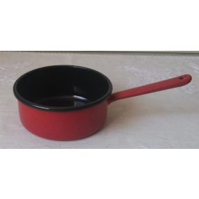 Nyeles Lábas Piros 16 Cm. 115/16