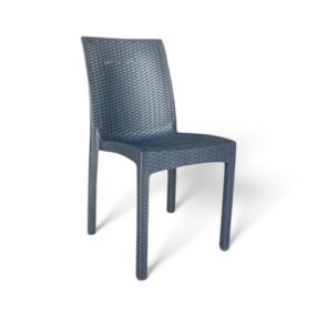 Barel rattan szék barna