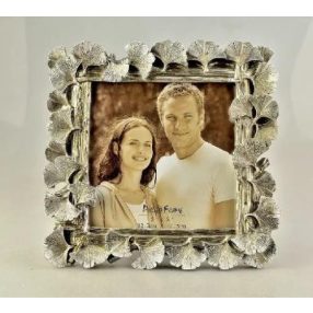 Képkeret Ginko  ezüst, 12 × 12 cm  505624