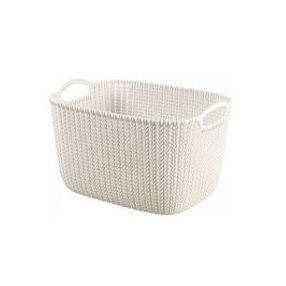 Knit Kosár Téglalap 19 L (L)