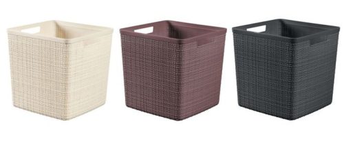 Jute 11" Cube Tároló 28X28X27