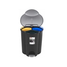 Curver Trio Pedálos Szemetes 2 x 17 L +1 x 6 L