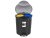 Curver Trio Pedálos Szemetes 2 x 17 L +1 x 6 L