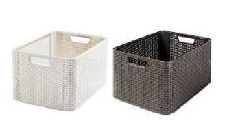 Rattan Hatású Műa.Kosár 30 L