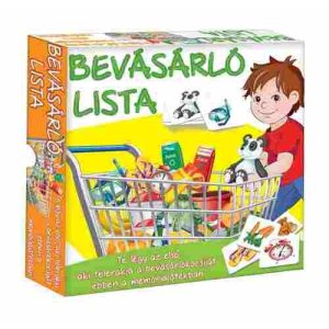 Készségfejlesztő játék Bevásárló Lista T játék ,Li DD641
