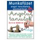 Készségfejlesztő játék Angolul tanulok ,Mf. DD508