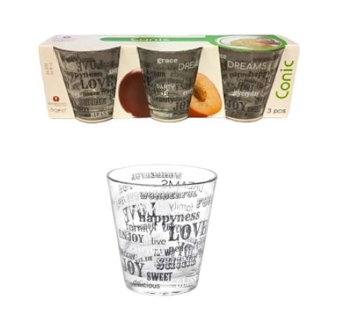 Vizes Pohár 2,7Dl 3Db 14386743N