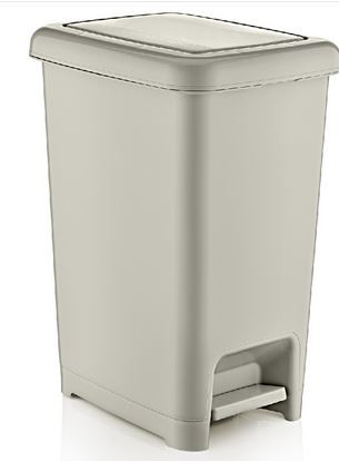 Pedálos Szemetes 60L Slim 01045