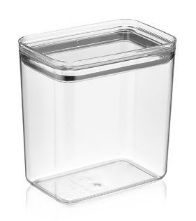 Fűszertartó Átlátszó szögletes 2100 ml 31161