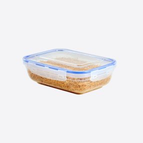   Patentzáras négyszögletes ételtartó doboz  1675 ml  30414