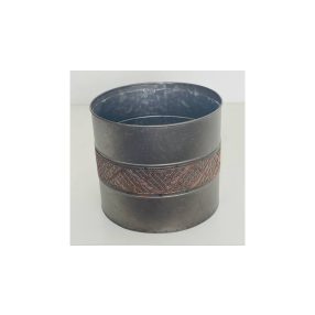 Bádog Kaspó Henger Réz 232-B-46/XL 