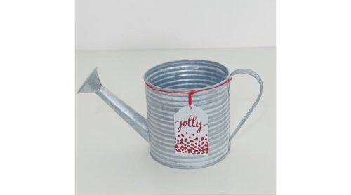 Bádogkanna Szürke Piros L 232-BK-52 BÁ