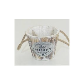 Fa Kaspó Cirmos Kerek 232-W-203/S 