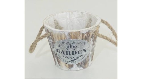 Fa Kaspó Cirmos Kerek 232-W-203/S 