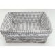 Vesszőkosár Szürke Kockás 68-05/M VESS