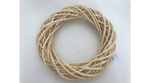 Koszorúalap 40 cm, natúr  A-40/N