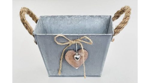 Bádogkaspó Tégla Szív L 140-B-22-13 