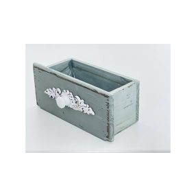 Vintage Kék Kaspó 140-W-22-01 