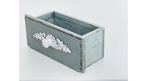 Vintage Kék Kaspó 140-W-22-01 