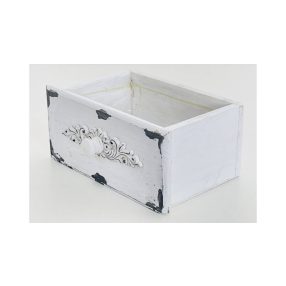 Vintage Fehér Kaspó 140-W-22-75 