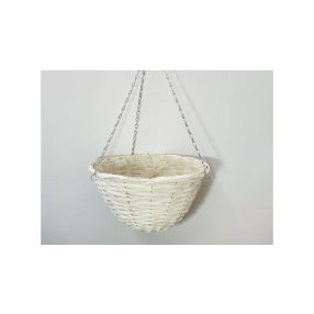 Függő Kaspó Kerek Fehér 17-03 FÜGGŐ 