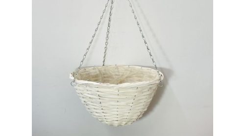 Függő Kaspó Kerek Fehér 17-03 FÜGGŐ 