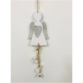 Ajtódísz Kislány Fehér 210-AD-44 AJ