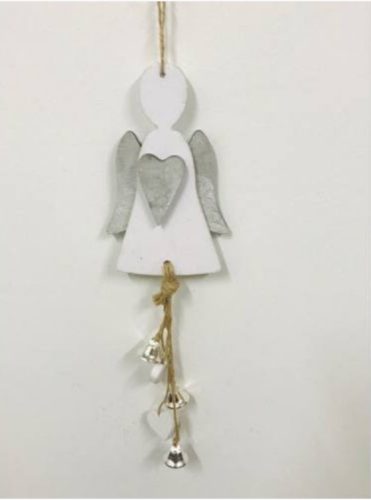 Ajtódísz Kislány Fehér 210-AD-44 AJ