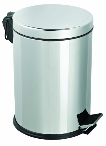 Inox Fém pedálos szemetes 5 l – 403