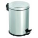 Inox Fém pedálos szemetes 5 l – 403