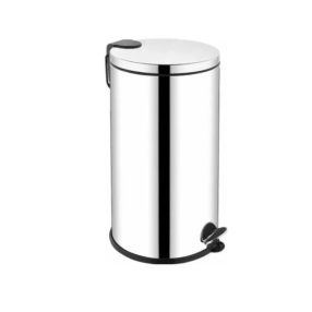 Fém pedálos szemetes műanyag kukabelsővel – 40 L