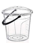 Fedeles Vödör 10L. Transzp.