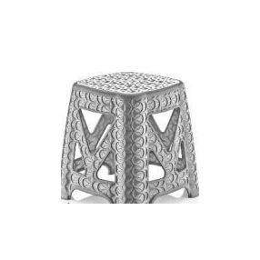 Műanyag Zsámoly 36X36X35Cm