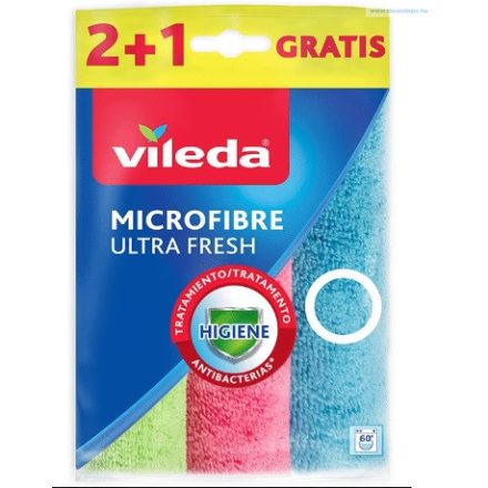 Vileda Mikroszálas Törlőkendő 3db Fresh Ultra F2173v