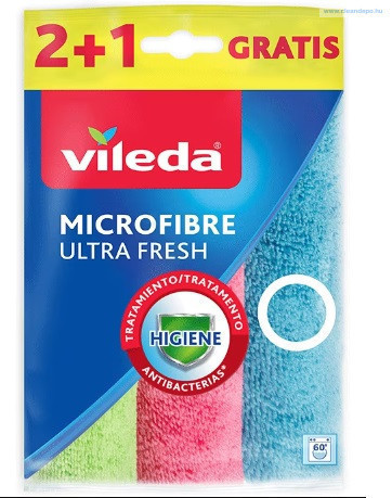 Vileda Ultra Fresh Mikr.T.Kendő 3Db
