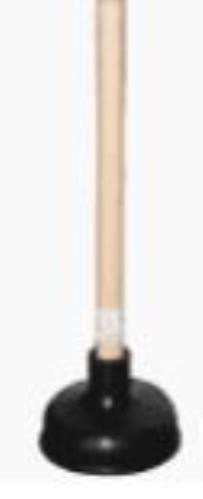 Wc Pumpa Fa Nyéllel 13Cm Nagy