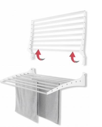 Falra szerelhető összecsukható ruhaszárító 55 cm 1002-01S 