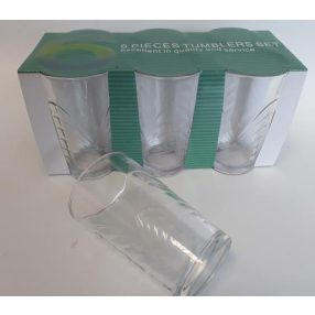 Üdítős pohár szett 6 db-os, 2,5 dl