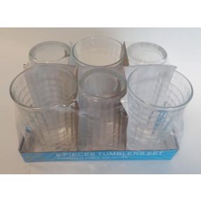 Üdítős pohár 6 db, 2 dl