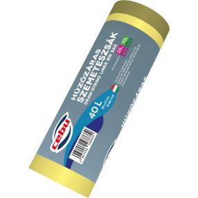   Cebu húzózsinóros szemeteszsák 40 L – 15 db/tekercs K-11123-0259