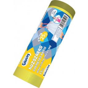 Húzózáras szemeteszsák 25L – erős kivitel