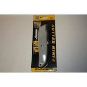 Pvc Vágó Fémházas Kitolható Pengével Szürke