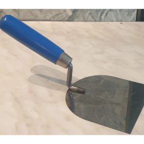 Rozsdamentes Glettelő Kanál 12Cm Kék Fanyél