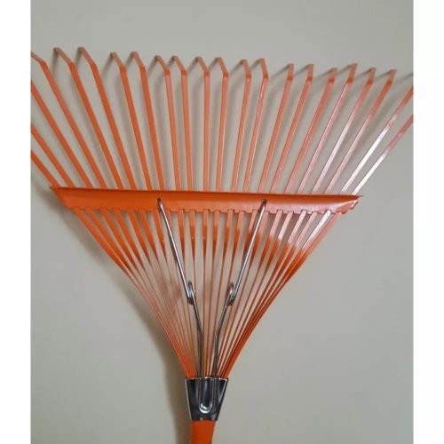 Lombgereblye Fém 22 Fog Narancs Szín