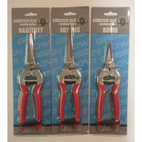 Metszőolló Szüretelő Blisteren..Rozsdamentes .