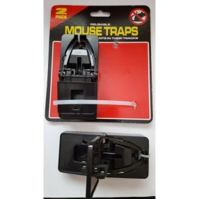 Egérfogó 2Db-Os Műanyag Új Szögletes